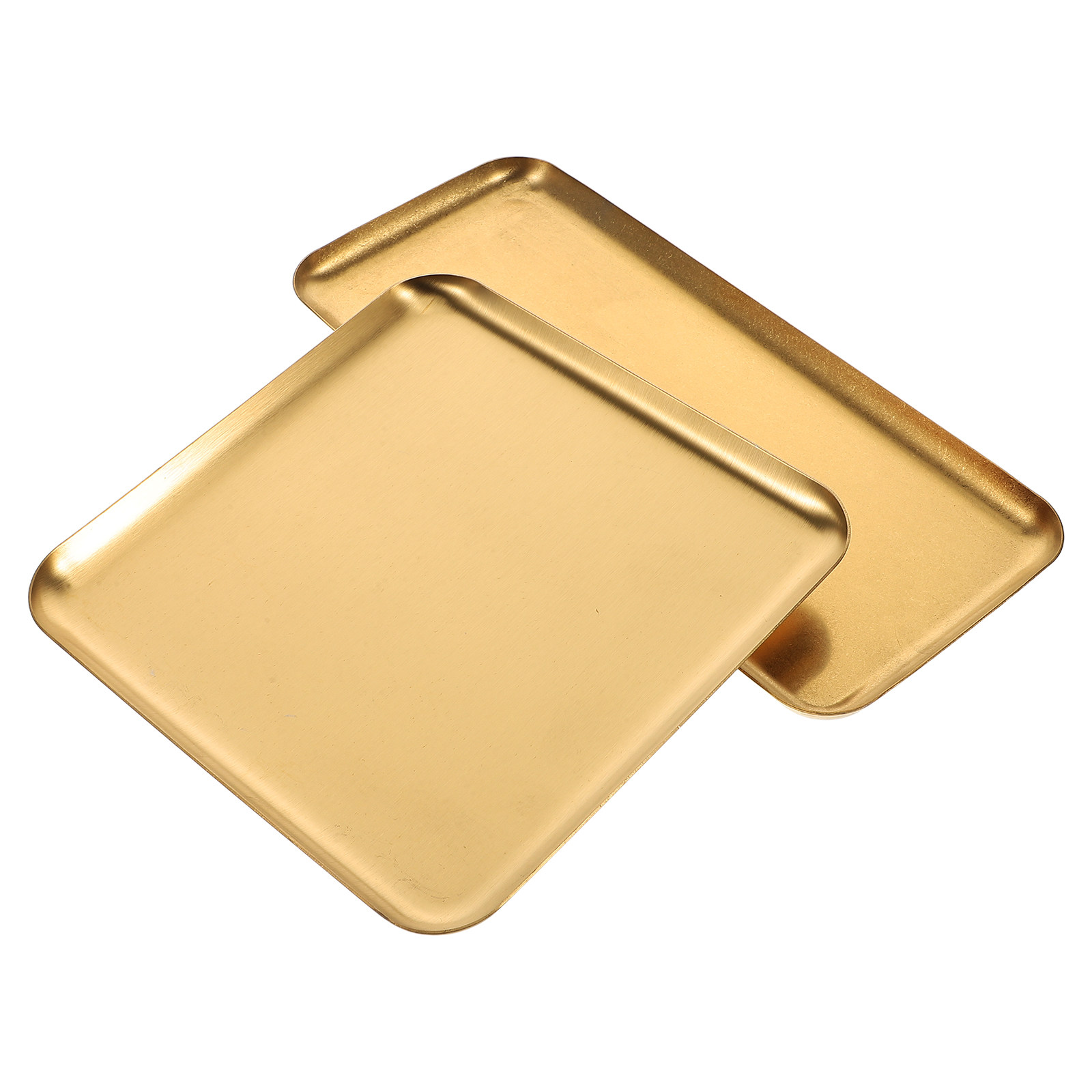 Food Platter Snacks - 2 Pezzi Eleganti Vassoi Rettangolari Vintage