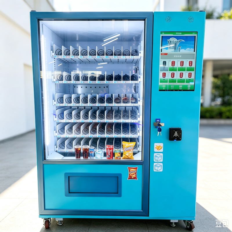 Food Snacks Vending Machine - Distributore Automatico di Snack con Schermo