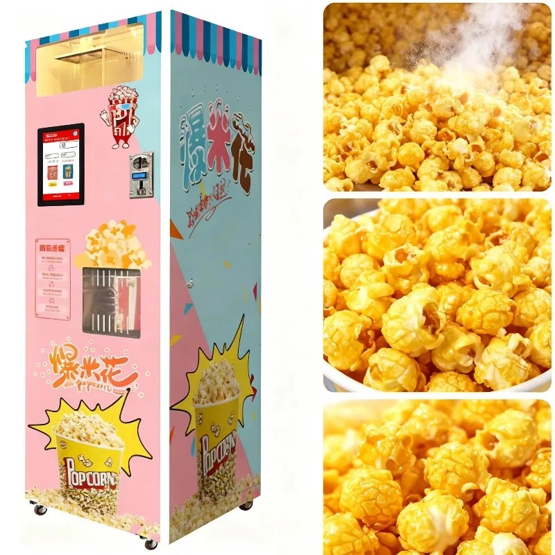 Food Snacks Vending Machine - Macchina per Popcorn Automatica Intelligente Personalizzata
