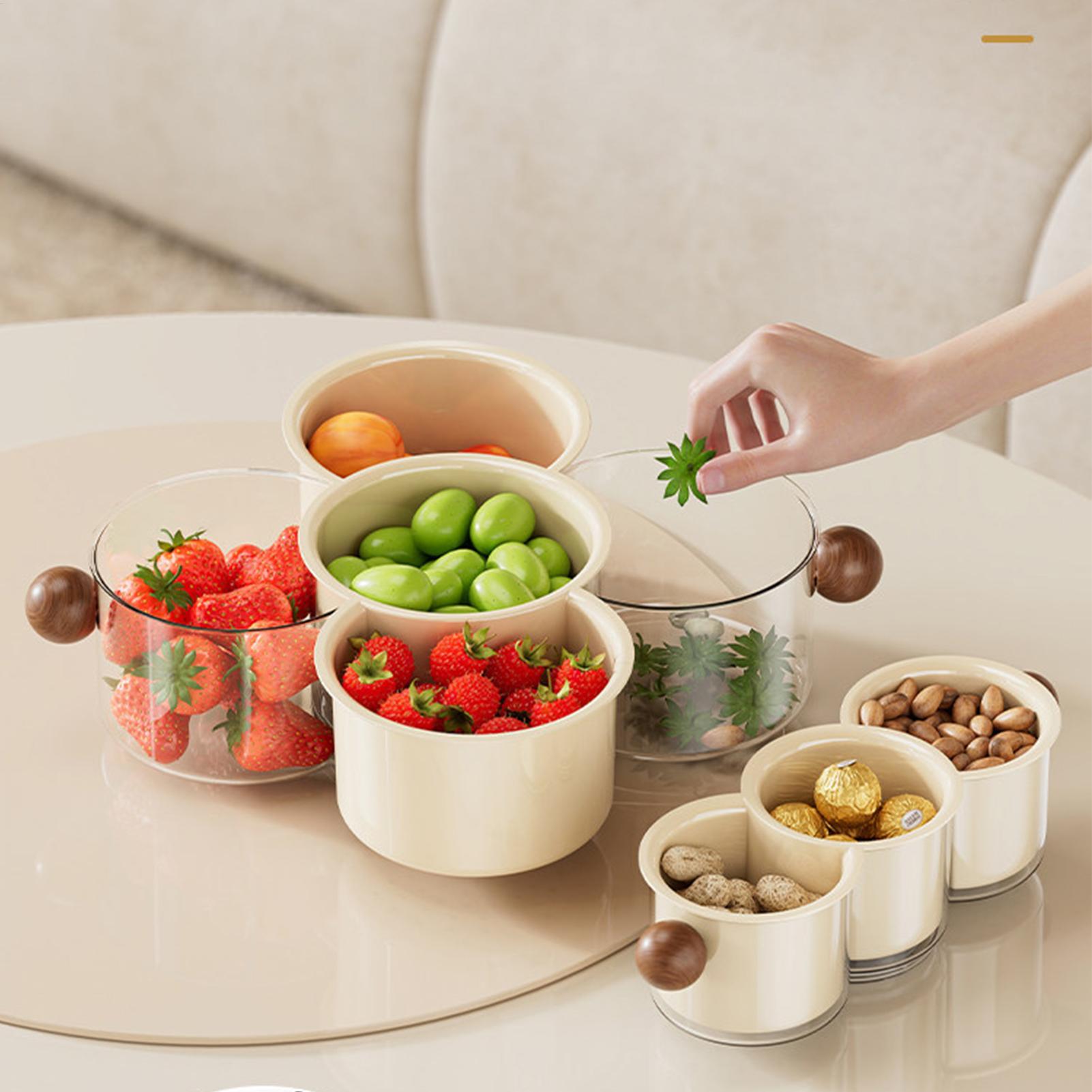 Food Snacks In India - Contenitore per alimenti impilabile e girevole