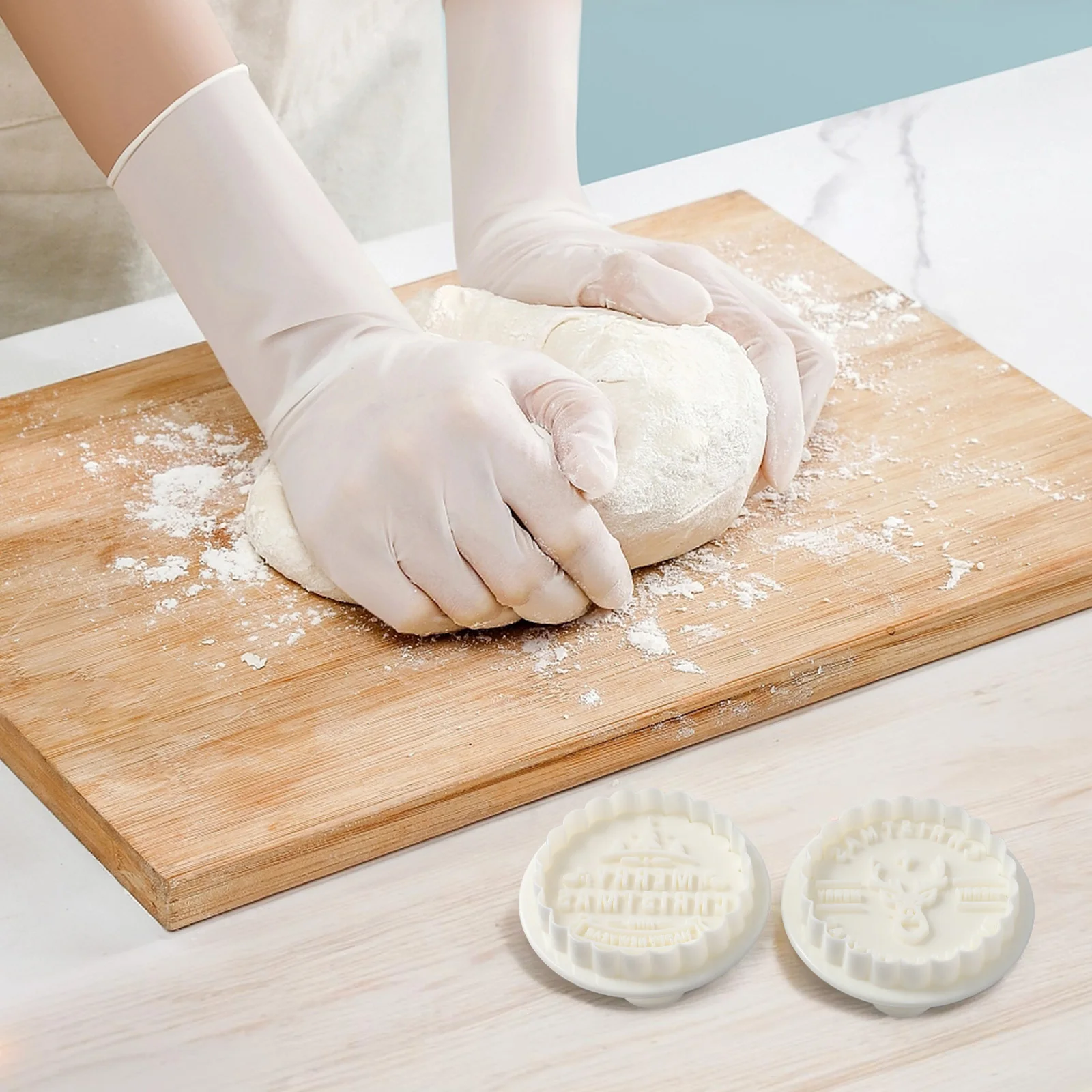 Food Snacks Healthy - Tagliabiscotti Natalizi 3D, Stampi per Biscotti