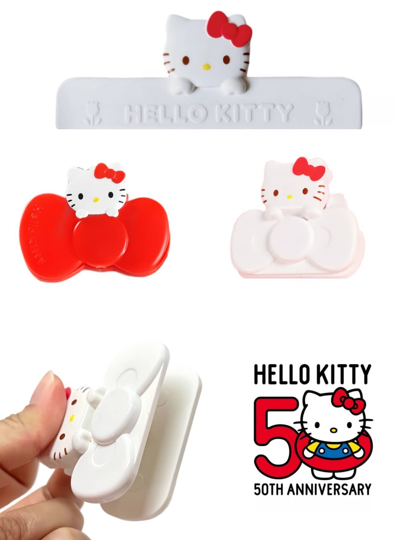 Food Good Snacks - 1/2 pz/set hellokittys Clip per sacchetti