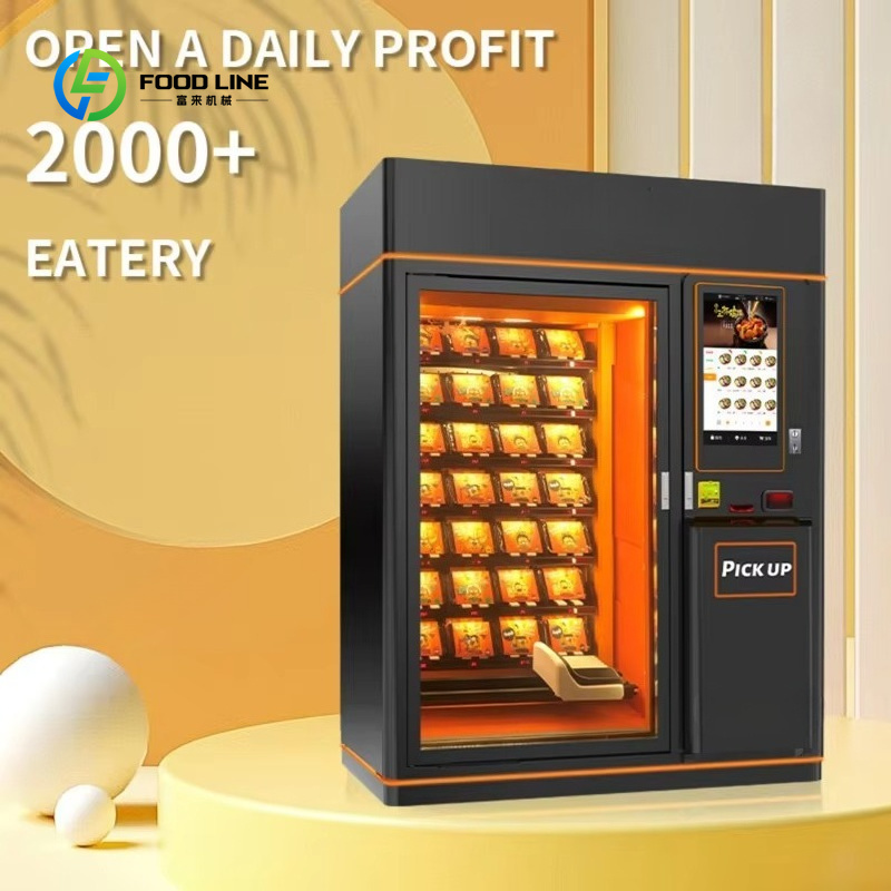 Food Snacks Vending Machine - Distributore Automatico Personalizzato per Cibo Caldo,