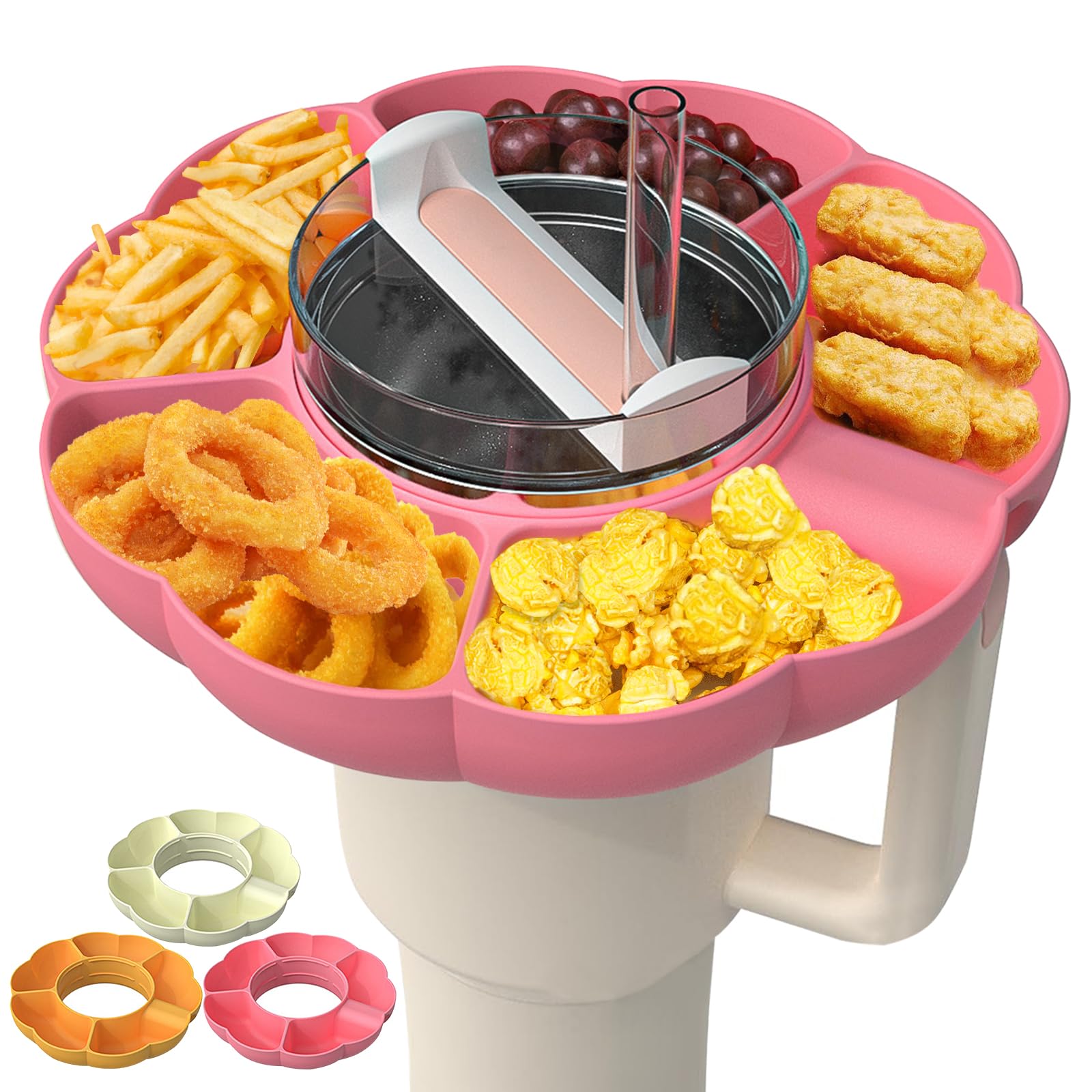 Food Platter Snacks - Piatti per Snack in Silicone riutilizzabili