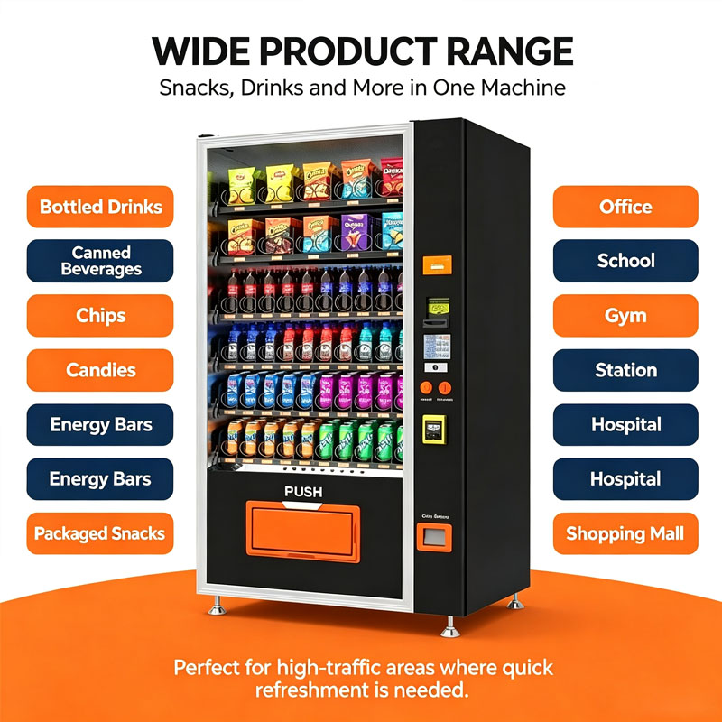 Distributore Automatico Intell - Food Snacks Vending Machine recensione e prezzo