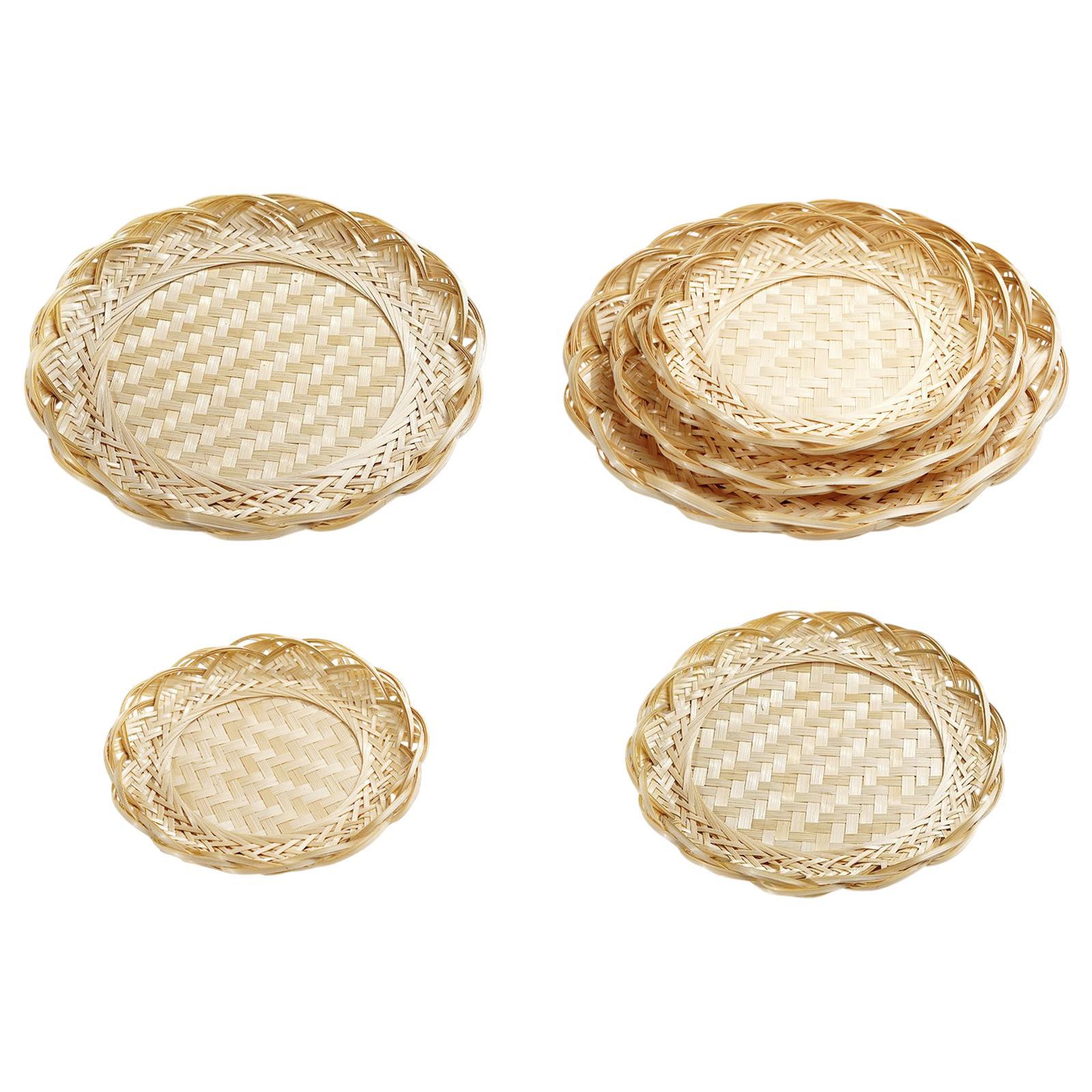 Vassoio in Bambù Intrecciato a - Food Platter Snacks recensione e prezzo