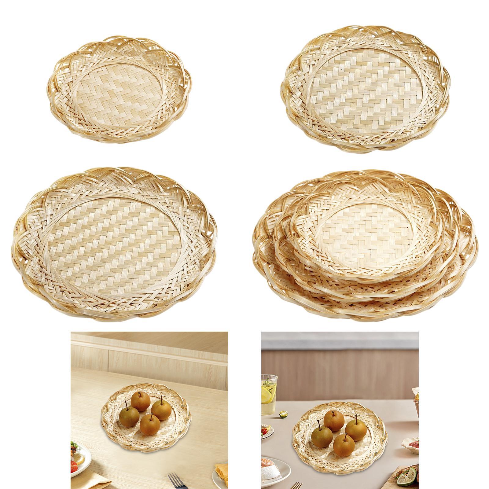 Vassoio in Bambù Intrecciato a - Food Platter Snacks recensione e prezzo