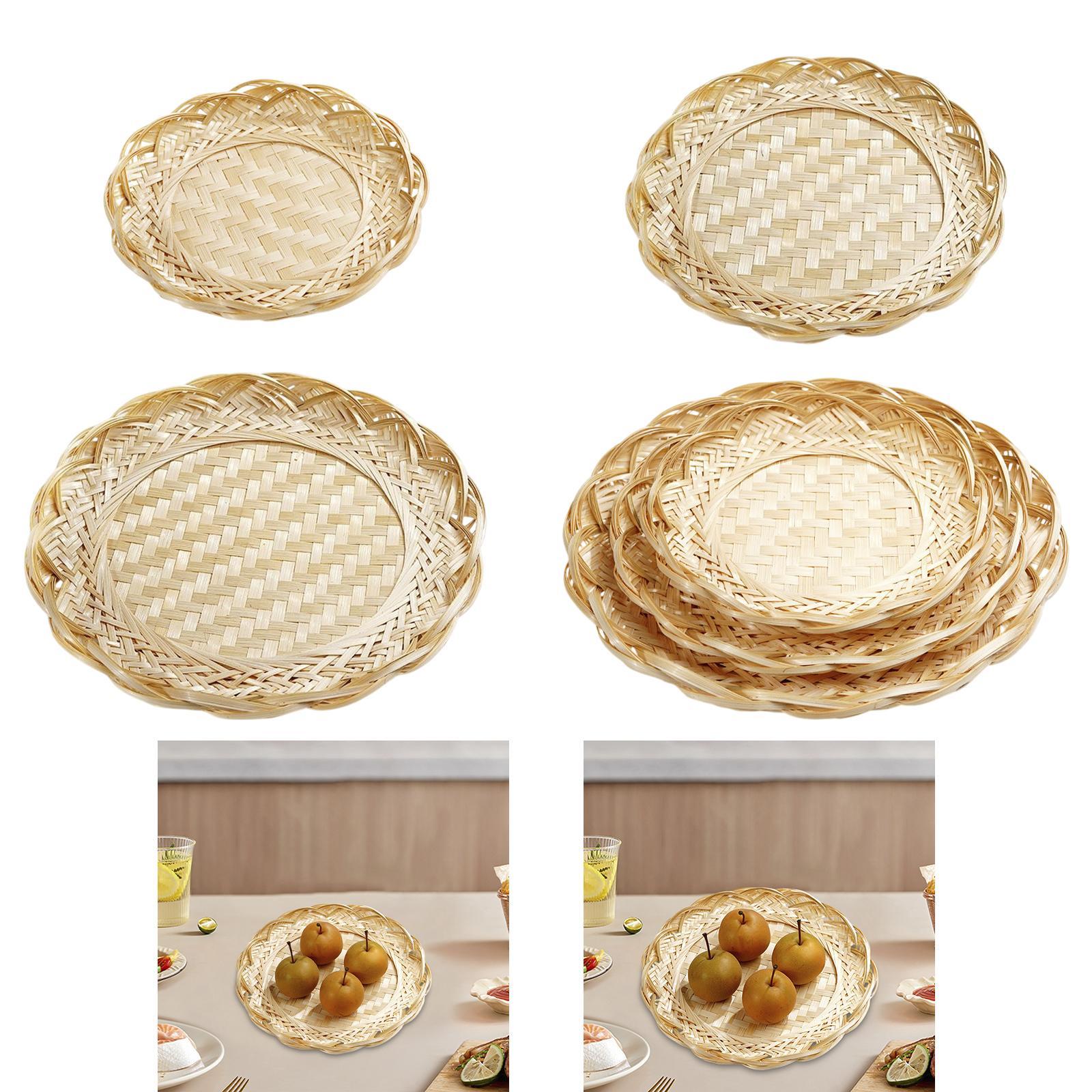 Vassoio in Bambù Intrecciato a - Food Platter Snacks recensione e prezzo