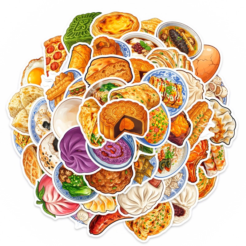 50 adesivi per diario alimenta - Food Good Snacks recensione e prezzo