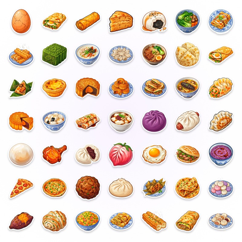50 adesivi per diario alimenta - Food Good Snacks recensione e prezzo
