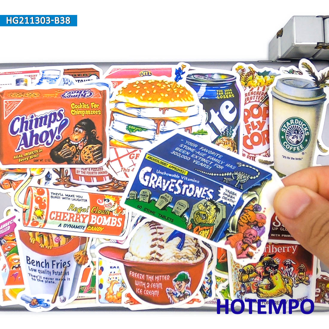 38 pezzi, Snack Bevande Adesiv - Food Drink Snacks recensione e prezzo