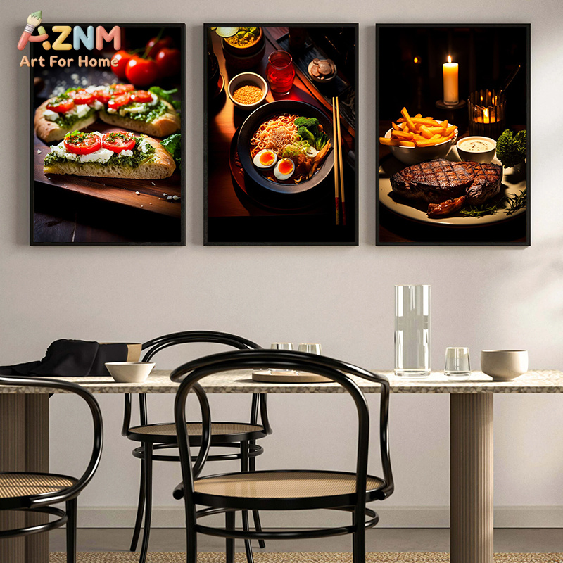 Poster su Tela AZNM con Cibo G - Food Platter Snacks recensione e prezzo