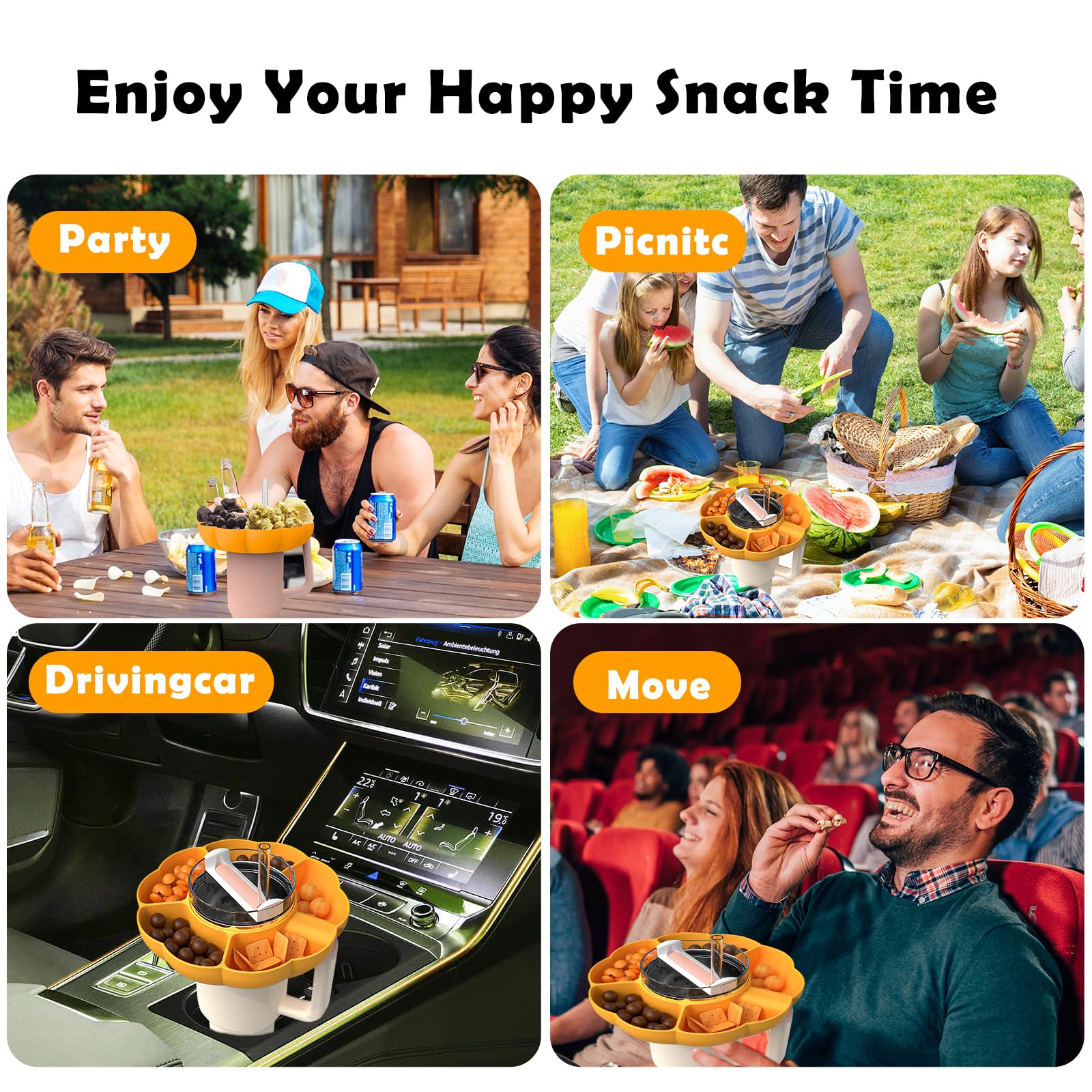 Piatti per Snack in Silicone r - Food Platter Snacks recensione e prezzo