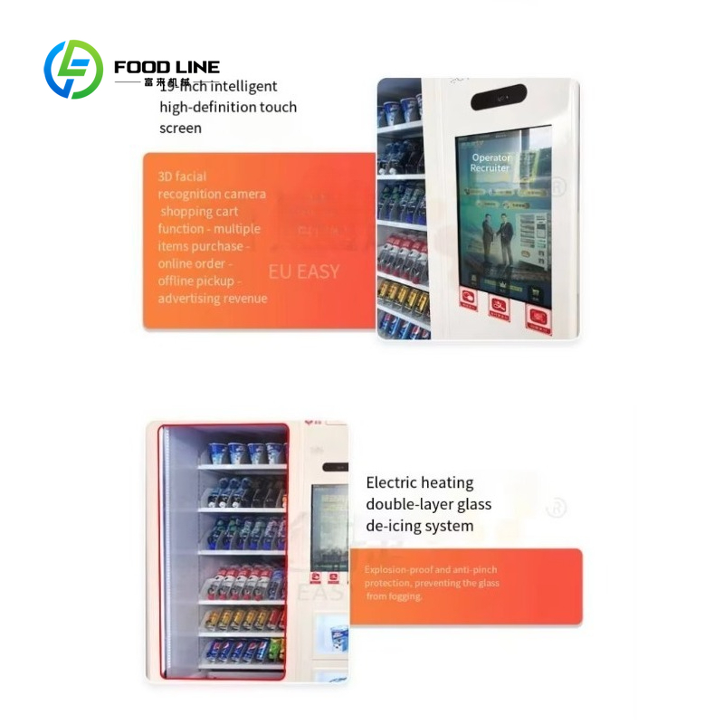Distributori automatici combin - Food Snacks Vending Machine recensione e prezzo