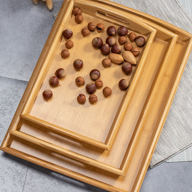 Set di Vassoi in Bambù Natural - Food Platter Snacks recensione e prezzo